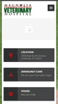 Mobile Screenshot of magnoliavet.com
